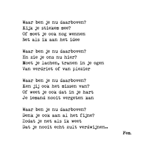 Kaart - Daarboven