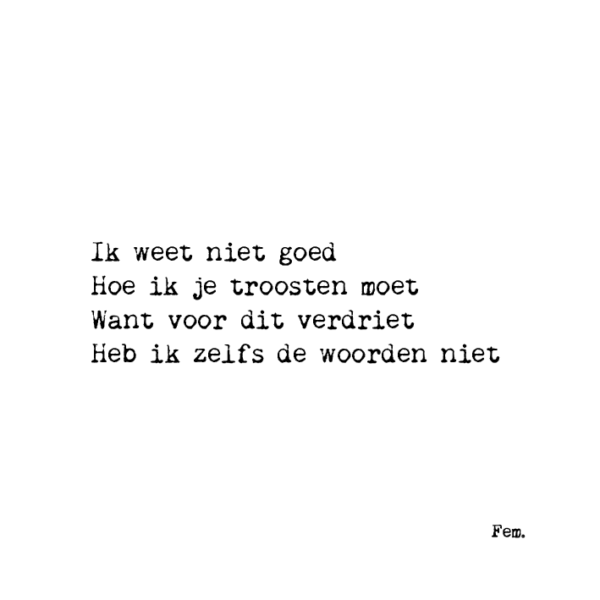 Kaart - Ik weet niet goed