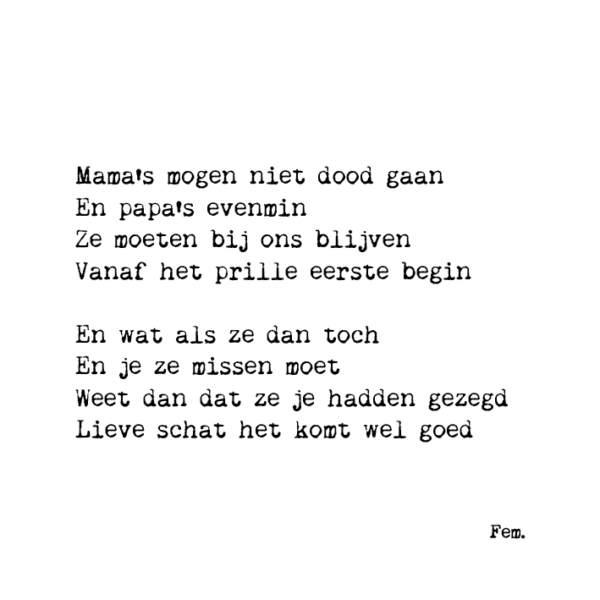 Kaart - Het komt wel goed