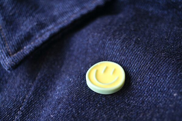 Kaart met Smiley pin - Mooie sterke lieve vrouw - Afbeelding 4